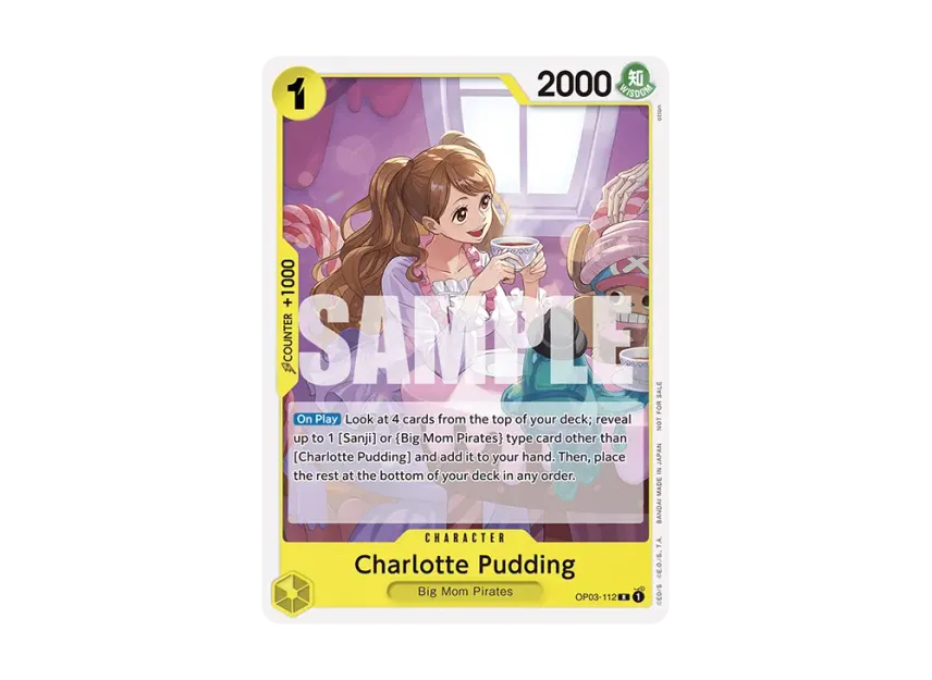 Charlotte Pudding R [OP03-112] [EN] (Promotional Card "Tournament Pack 2024 Oct.-Dec.")