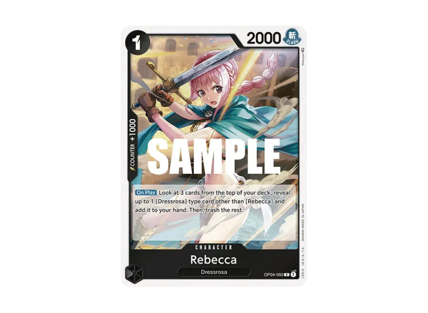 Rebecca R [OP04-092] [EN] (Booster Pack "Kingdoms Of Intrigue")
