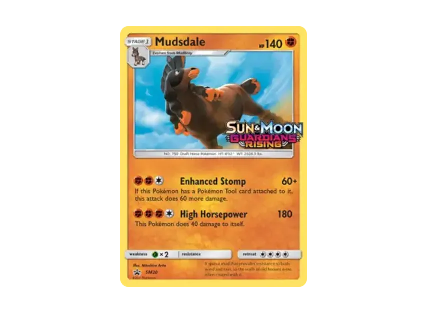 Mudsdale P [SM20] (Sun & Moon "Promotional Card")