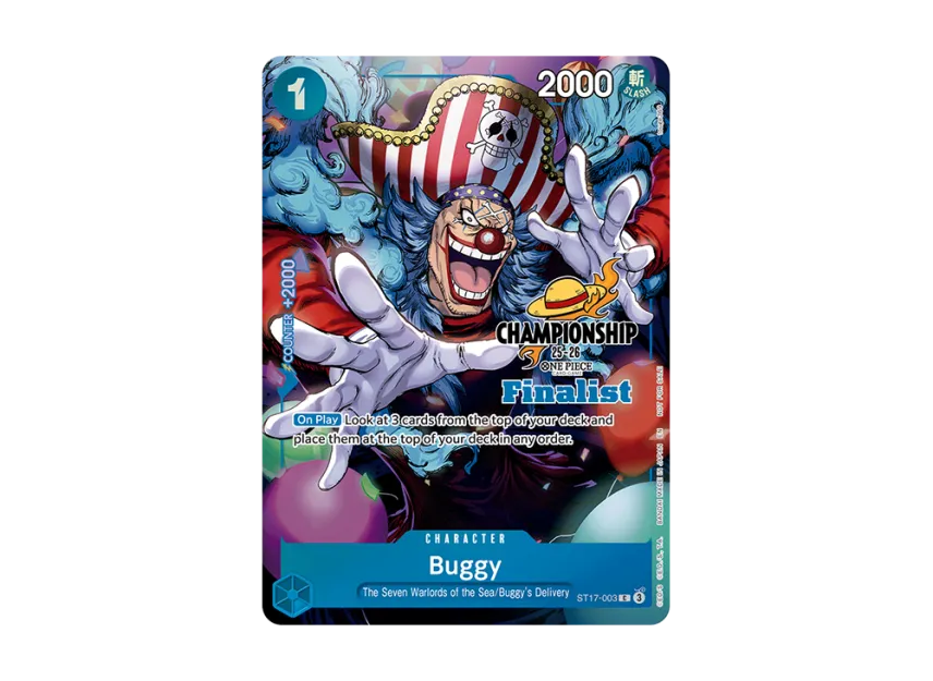 Buggy C [ST17-003] [EN] (Promotional Card "CS 25-26 Finalist Card Set 1")