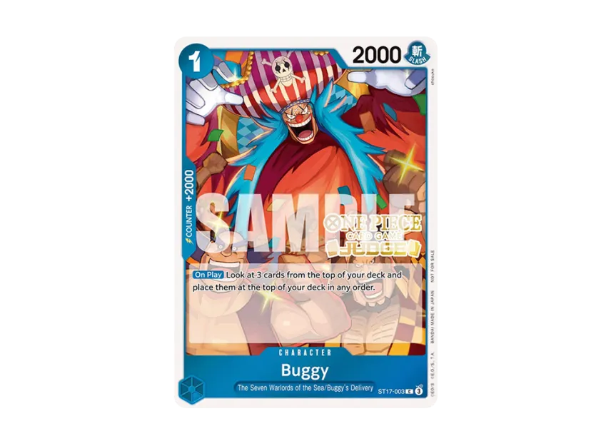 Buggy C [ST17-003] [EN] (Promotional Card "Judge Pack Vol.5")