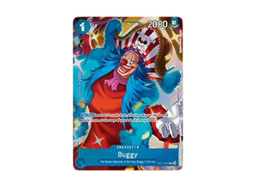 Buggy C [ST17-003] [EN] (ONE PIECE Card Game "Seven Warlords of the Sea Binder Set")
