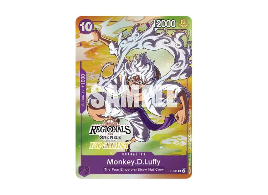 Monkey.D.Luffy P [P-041] [EN] (Promotional Card "Offline Regional Finalist Card Set 2024 Vol.2")