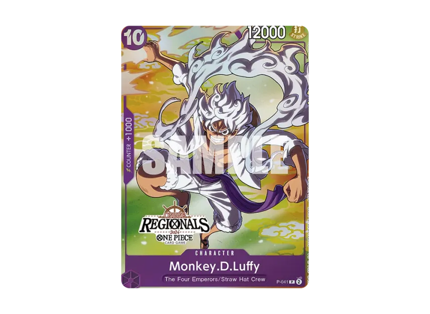 Monkey.D.Luffy P [P-041] [EN] (Promotional Card "Online Regional Participations Pack 2024 Vol.2")