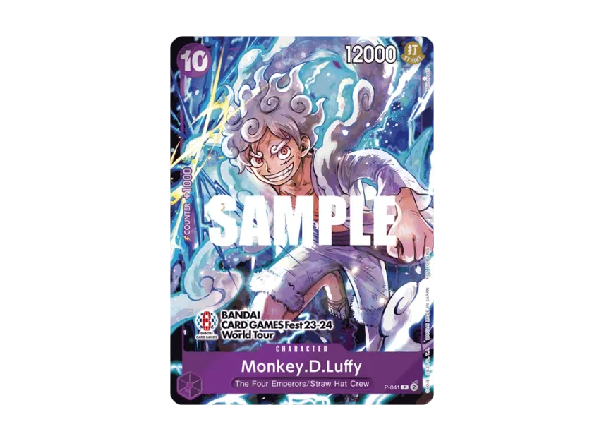 Monkey.D.Luffy P [P-041] [EN] (Promotional Card "BANDAI CARD GAMES Fest 23-24 World Tour in Los Angeles")