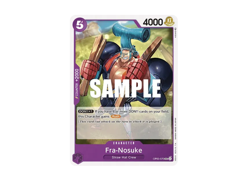 Fra-Nosuke UC [OP05-070] [EN] (Booster Pack "Awakening Of The New Era")