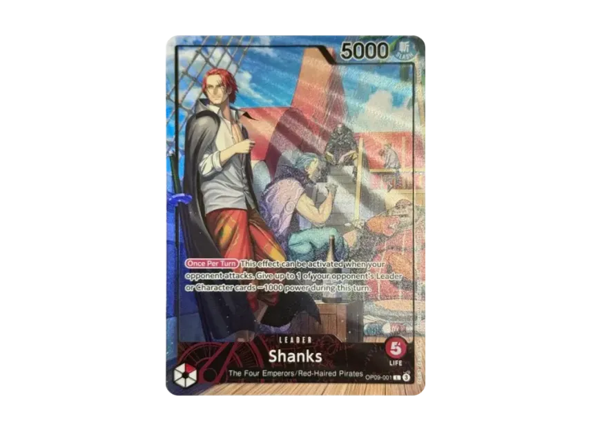 Shanks L [OP09-001] [EN] (Promotional Card "PSA Exclusive Collaboration Promo Card")