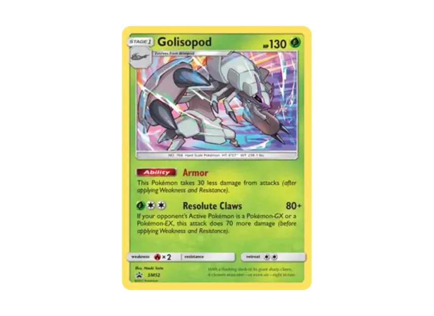 Golisopod P [SM52] (Sun & Moon "Promotional Card")