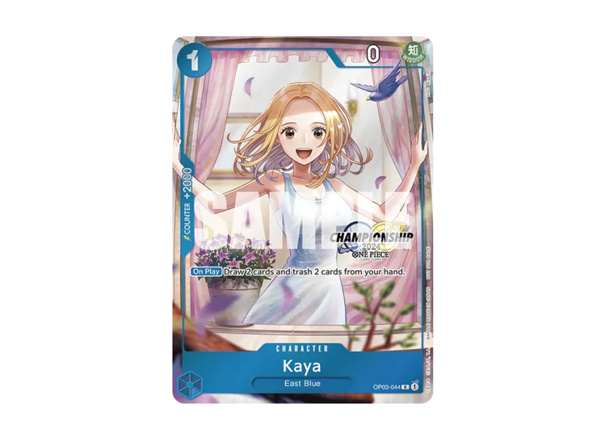 Kaya R [OP03-044] [EN] (Promotional Card "Championship 2024 Celebration Pack")