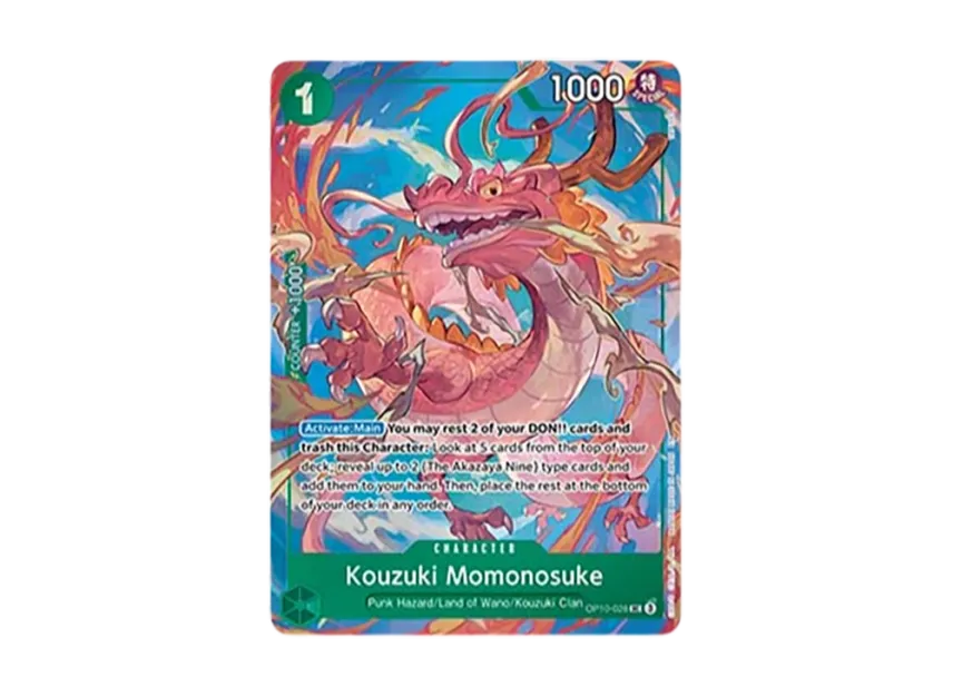 Kouzuki Momonosuke UC [OP10-028] [EN] (Premium Card Collection "Best Selection Vol.4")