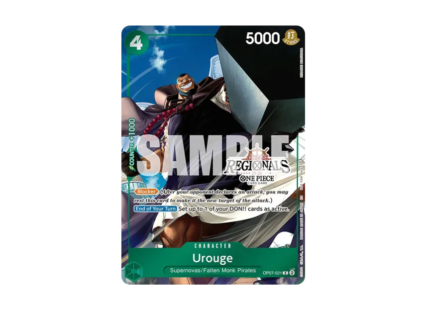 Urouge R [OP07-021] [EN] (Promotional Card "Offline Regional Participation Pack 25-26 Season 1")