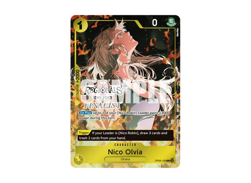Nico Olvia C [OP09-106] [EN] (Promotional Card "Offline Regional Finalist Card Set 25-26 Season 1")