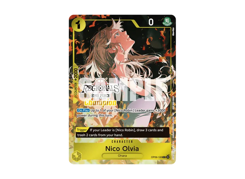 Nico Olvia C [OP09-106] [EN] (Promotional Card "Offline Regional Champion Card Set 25-26 Season 1")