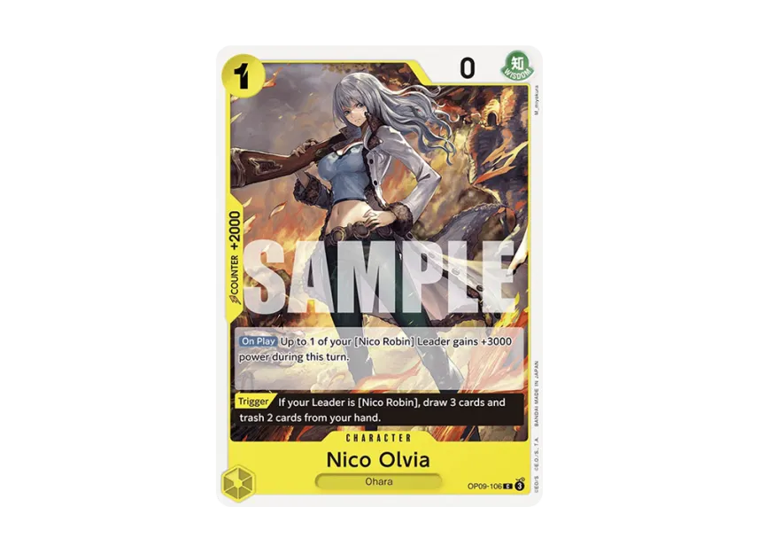 Nico Olvia C [OP09-106] [EN] (Booster Pack "Emperors in the New World")