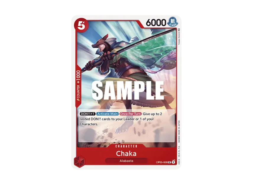 Chaka UC [OP05-008] [EN] (Booster Pack "Awakening Of The New Era")