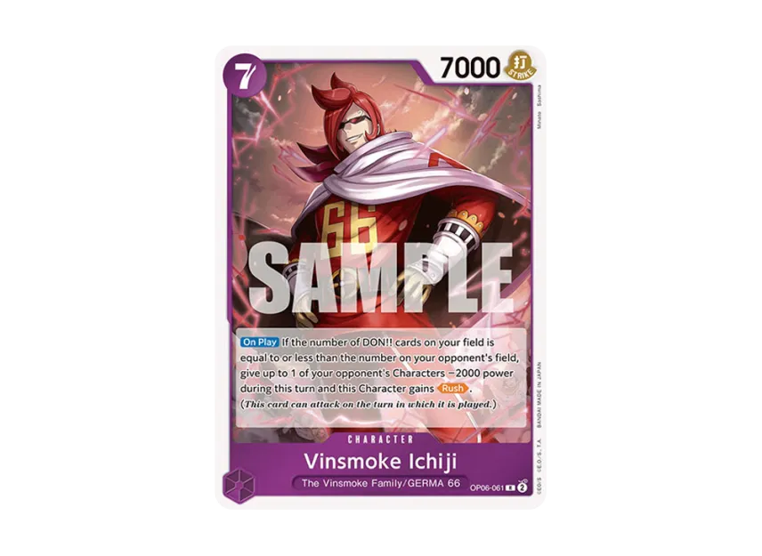 Vinsmoke Ichiji R [OP06-061] [EN] (Booster Pack "Wings Of The Captain")