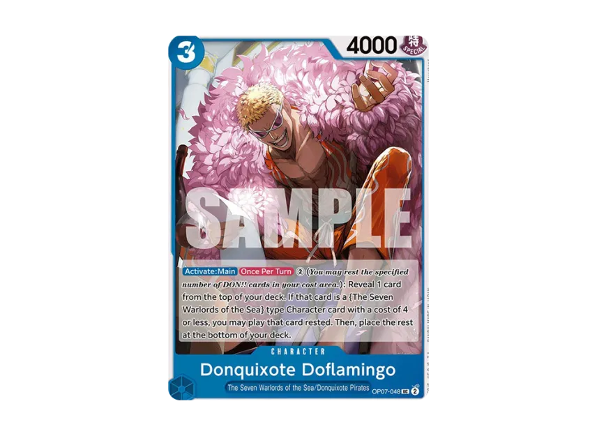 Donquixote Doflamingo UC [OP07-048] [EN] (Booster Pack "500 Years In The Future")