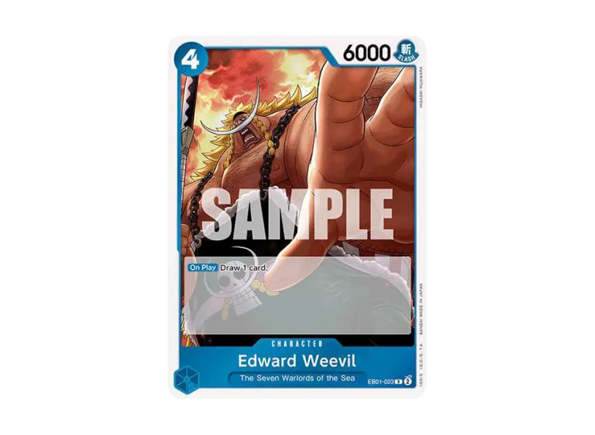Edward Weevil R [EB01-023] [EN] (Extra Booster "Memorial Collection")