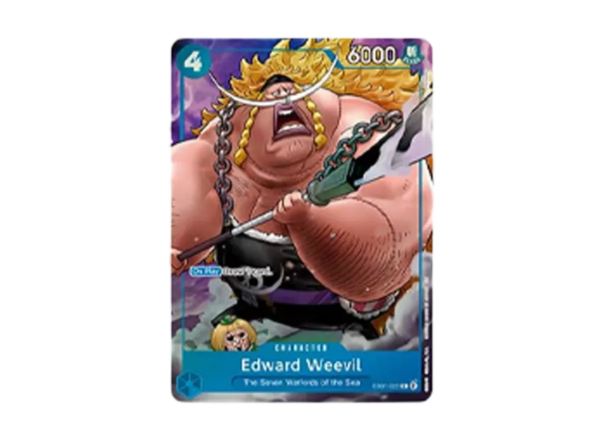 Edward Weevil R [EB01-023] [EN] (ONE PIECE Card Game "Seven Warlords of the Sea Binder Set")
