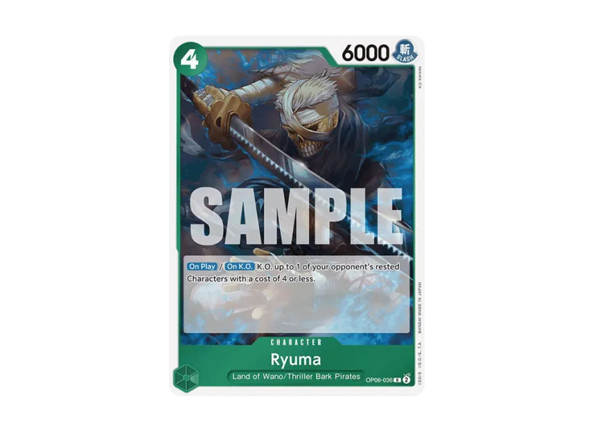 Ryuma R [OP06-036] [EN] (Premium Booster "ONE PIECE CARD THE BEST")