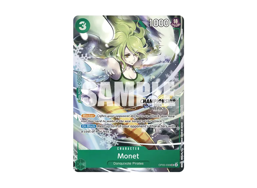 Monet UC [OP05-036] [EN] (Promotional Card "Championship 2024 Event Pack Finalist Ver.")