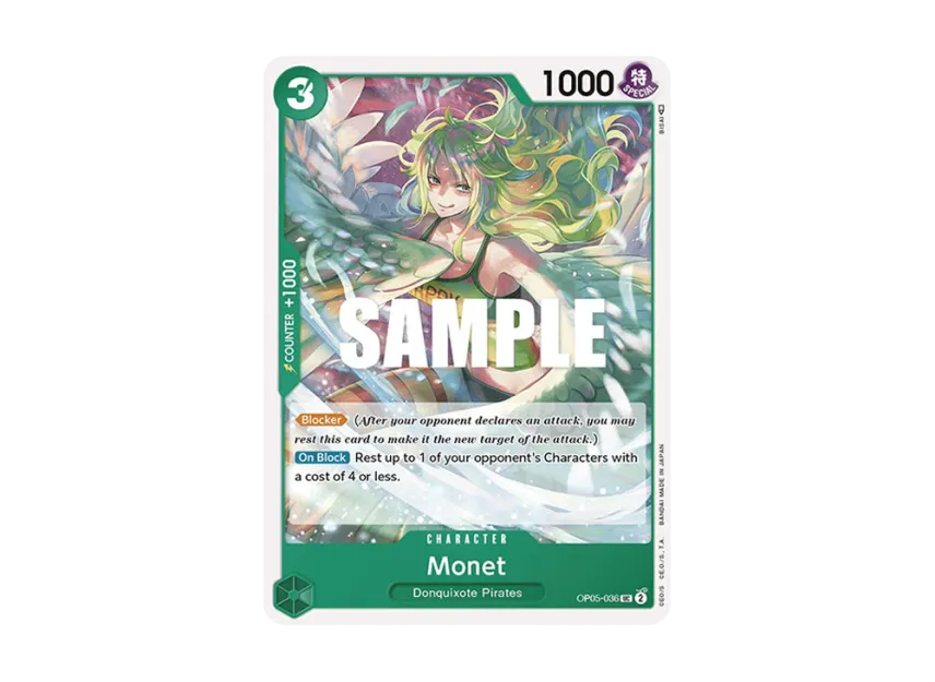 Monet UC [OP05-036] [EN] (Booster Pack "Awakening Of The New Era")
