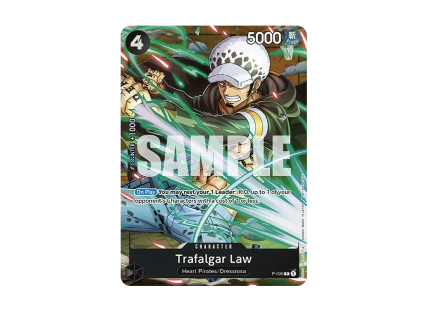 Trafalgar Law P [P-038] [EN] (Promotional Card "Event Pack Vol. 4")