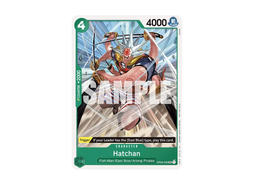 Hatchan UC [OP03-033] [EN] (Promotional Card "Tournament Pack Vol.6")