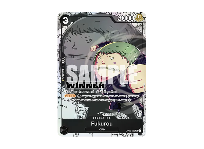 Fukurou UC [OP03-088] [EN] (Promotional Card "Tournament Pack Vol.6 -Winner-")