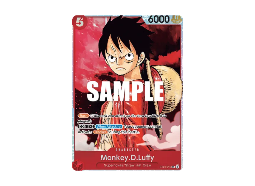 Monkey.D.Luffy SR [ST01-012] [EN] (Start Deck "Straw Hat Crew")