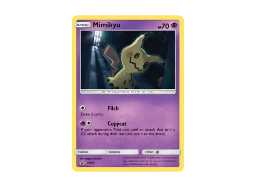 Mimikyu P [SM99] (Sun & Moon "Promotional Card")