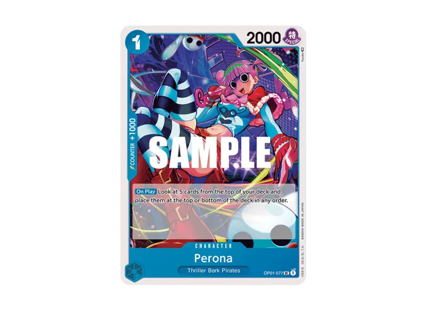 Perona UC [OP01-077] [EN] (Booster Pack "ROMANCE DAWN")