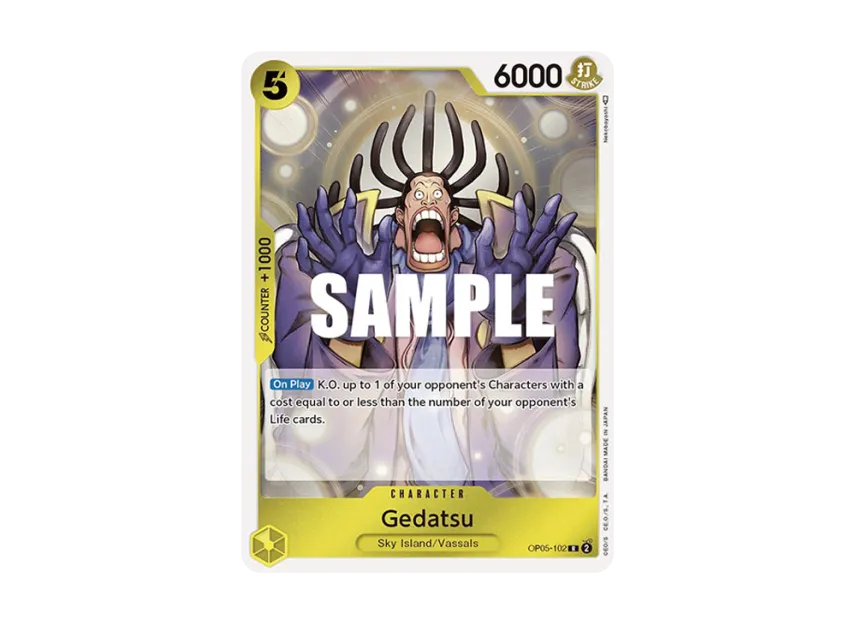 Gedatsu R [OP05-102] [EN] (Booster Pack "Awakening Of The New Era")