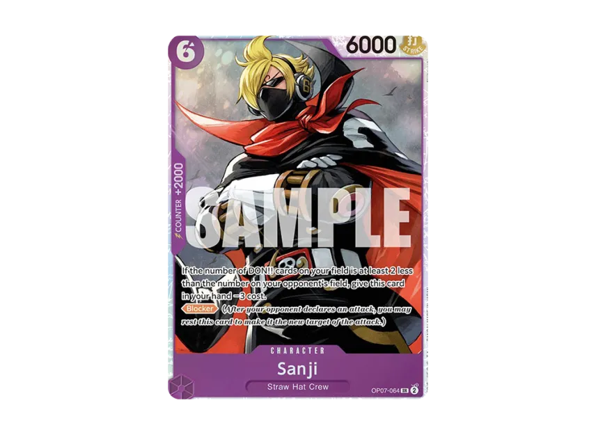 Sanji SR [OP07-064] [EN] (Booster Pack "500 Years In The Future")