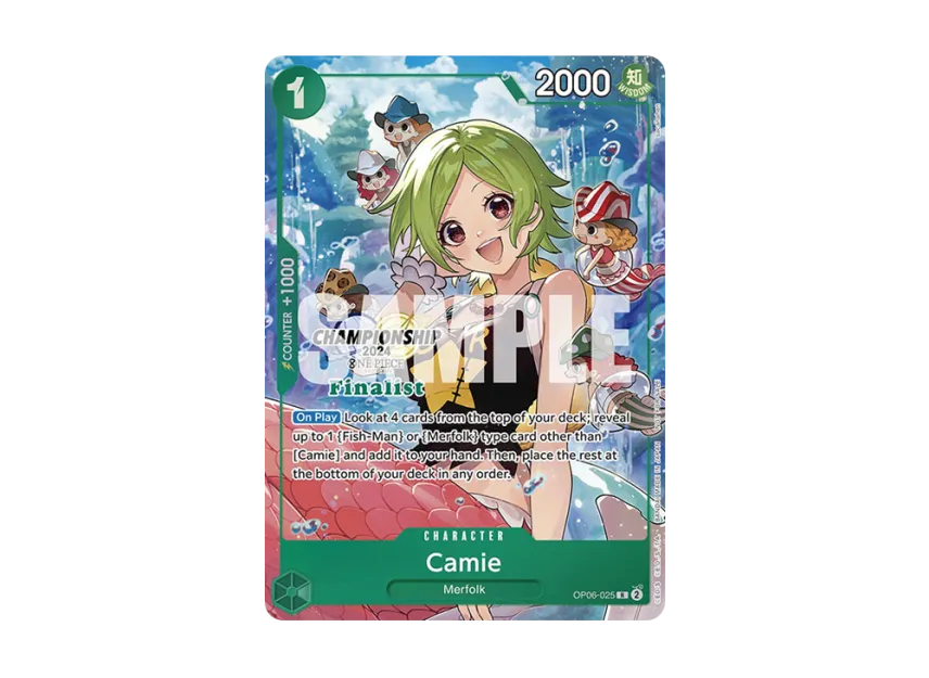 Camie R [OP06-025] [EN] (Promotional Card "Championship 2024 Finalist Card Set")
