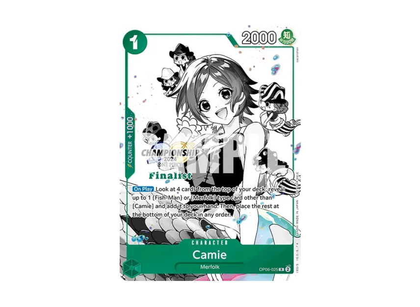 Camie R [OP06-025] [EN] (Promotional Card "Championship 2024 Finalist Card Set")