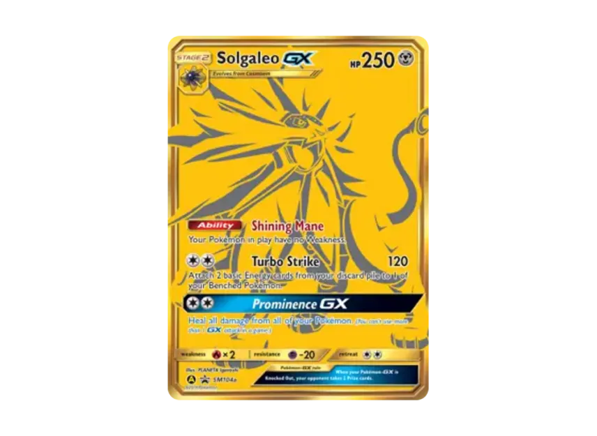 Solgaleo GX P [SM104a] (Sun & Moon "Promotional Card")