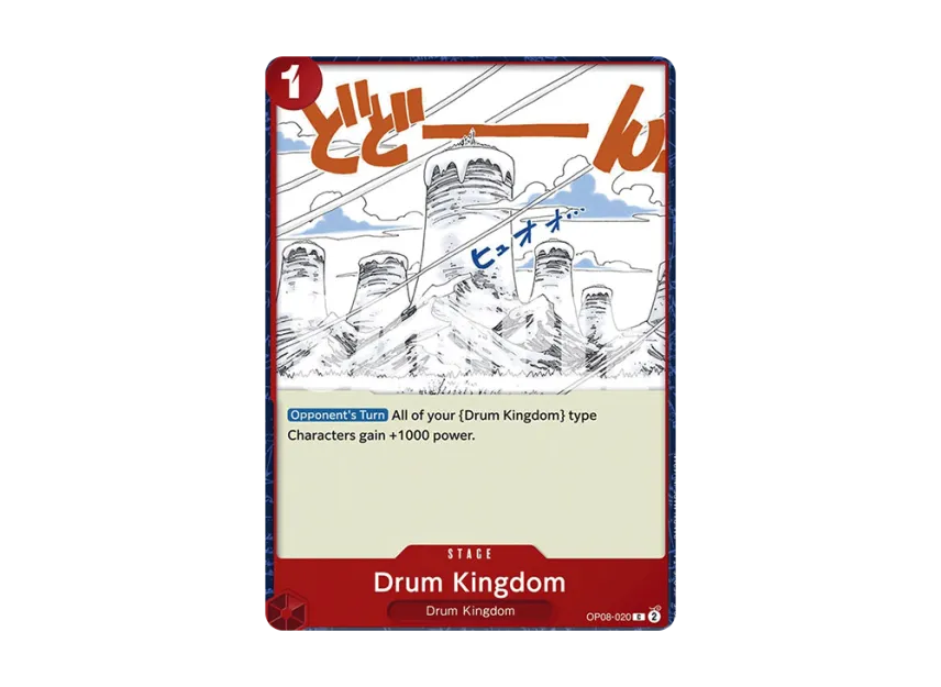 Drum Kingdom C [OP08-020] [EN] (Booster Pack "Two Legends")