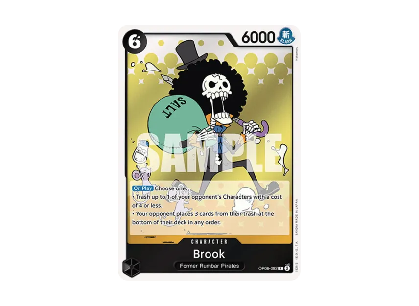 Brook R [OP06-092] [EN] (Booster Pack "Wings Of The Captain")