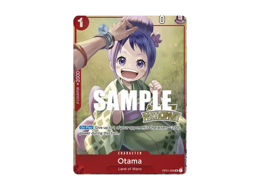 Otama UC [OP01-006] [EN] (Promotional Card "Online Regional Participation Pack Vol.2")