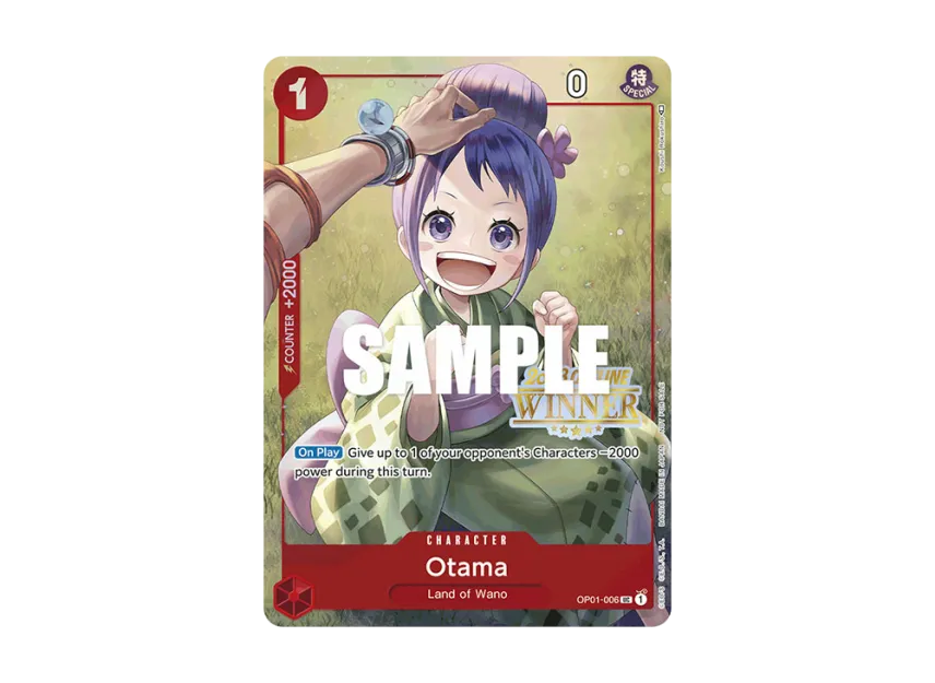 Otama UC [OP01-006] [EN] (Promotional Card "Offline Regional 2023 Champion Card Set Vol. 2")