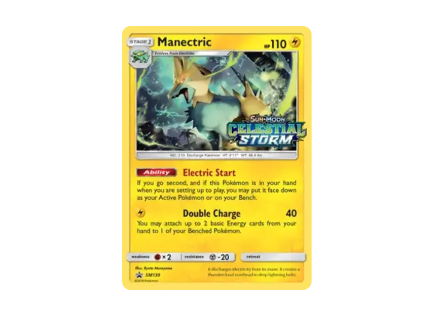 Manectric P [SM130] (Sun & Moon "Promotional Card")