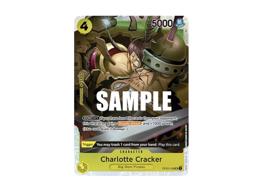 Charlotte Cracker SR [OP03-108] [EN] (Booster Pack "Pillars Of Strength")