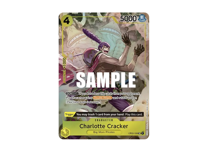 Charlotte Cracker SR-P [OP03-108] [EN] (Booster Pack "Pillars Of Strength")