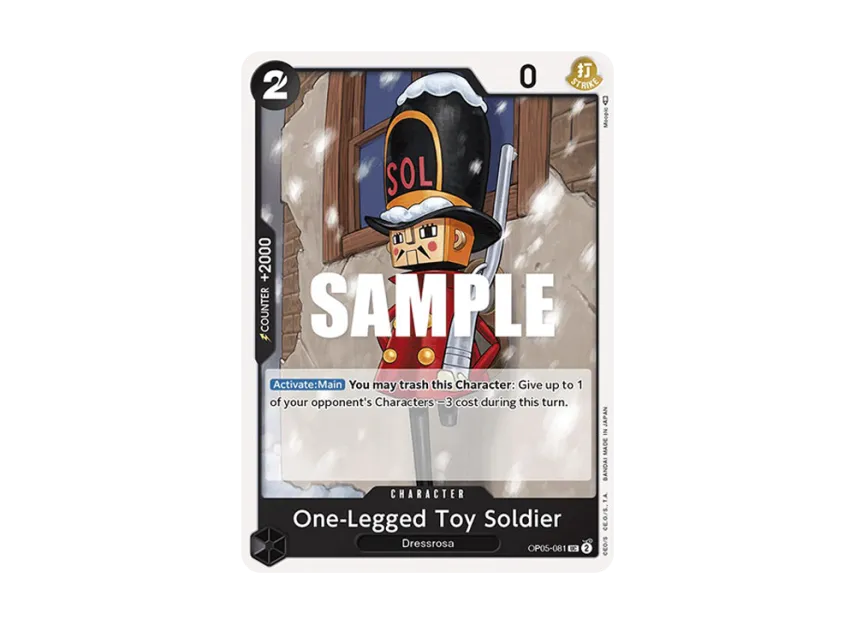 One-Legged Toy Soldier UC [OP05-081] [EN] (Booster Pack "Awakening Of The New Era")