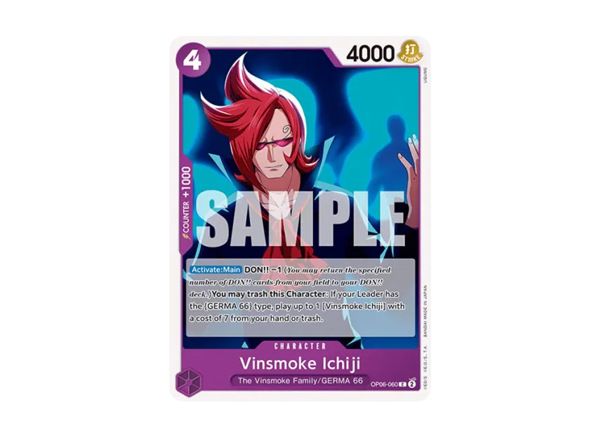 Vinsmoke Ichiji C [OP06-060] [EN] (Booster Pack "Wings Of The Captain")