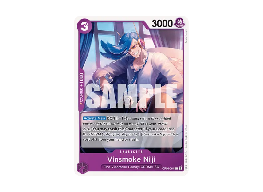 Vinsmoke Niji C [OP06-064] [EN] (Booster Pack "Wings Of The Captain")