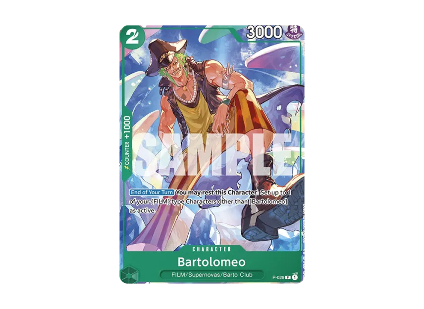 Bartolomeo P [P-029] [EN] (Start Deck "GREEN Uta")