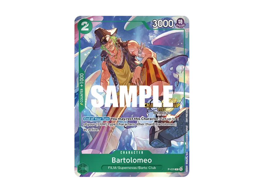 Bartolomeo P [P-029] [EN] (Promotional Card "Championship 2023 Event Pack")
