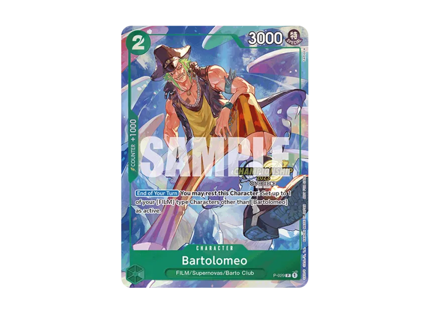 Bartolomeo P [P-029] [EN] (Promotional Card "Championship 2023 Event Pack Finalist Ver.")